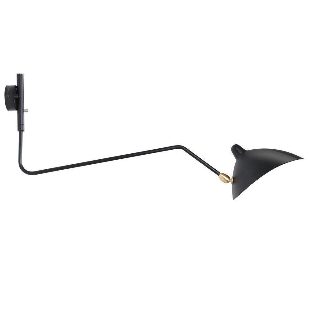 Äkta Serge Mouille Vägglampa – Designer Minimalistisk Sconce