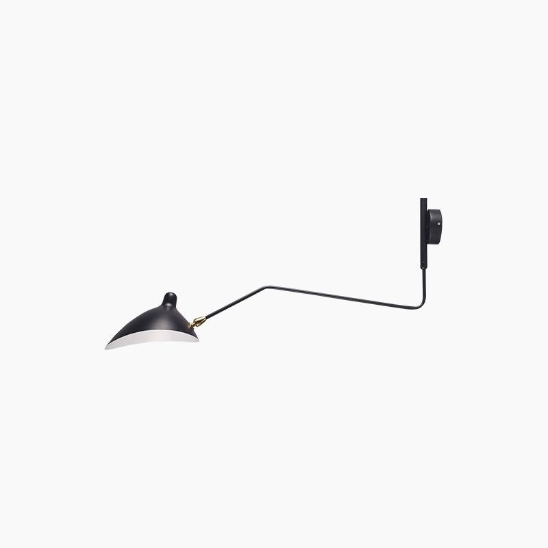 Äkta Serge Mouille Vägglampa – Designer Minimalistisk Sconce
