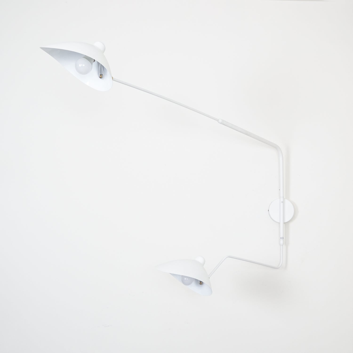 Äkta Serge Mouille Vägglampa – Designer Minimalistisk Sconce