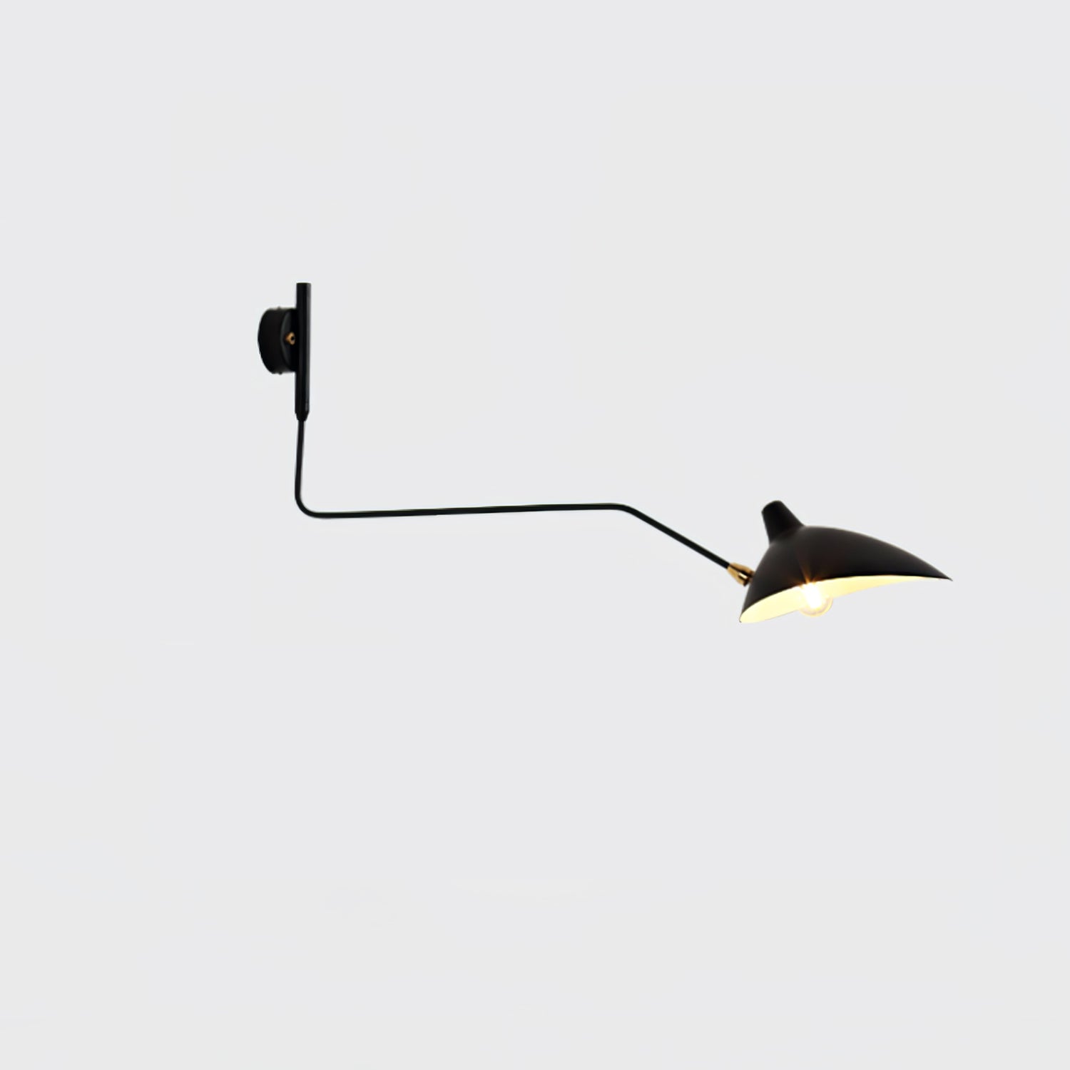 Äkta Serge Mouille Vägglampa – Designer Minimalistisk Sconce