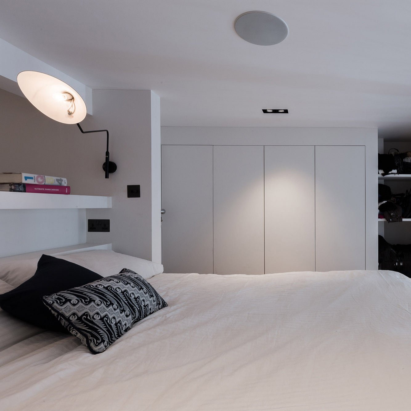 Äkta Serge Mouille Vägglampa – Designer Minimalistisk Sconce