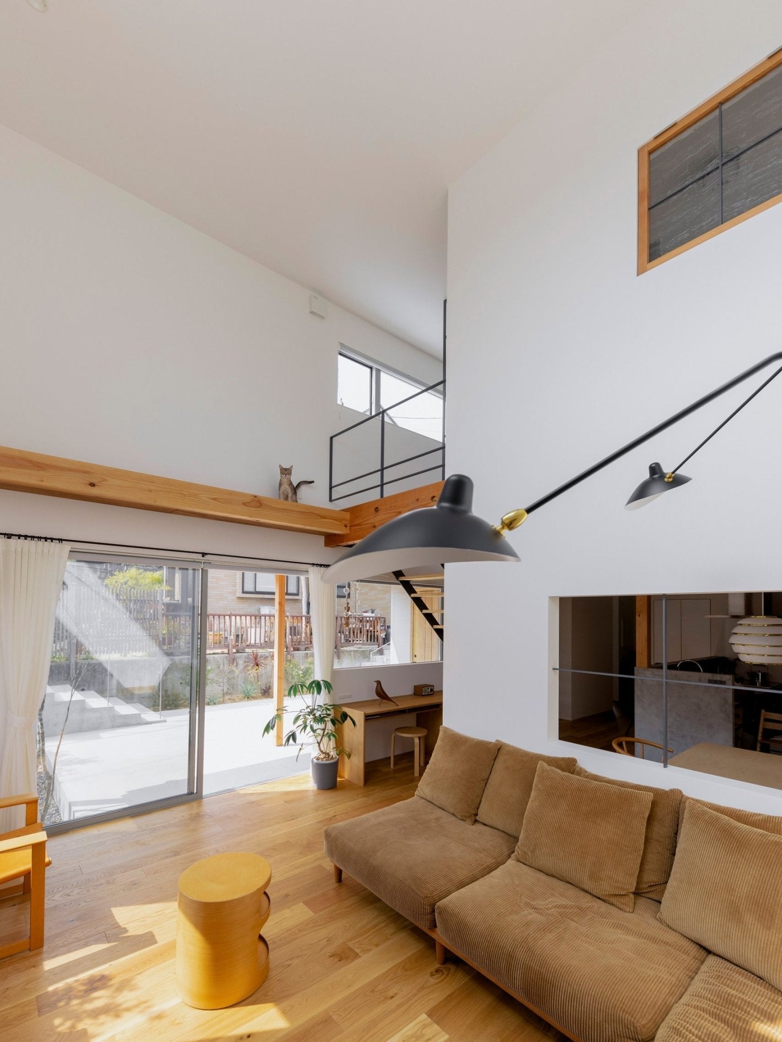 Äkta Serge Mouille Vägglampa – Designer Minimalistisk Sconce