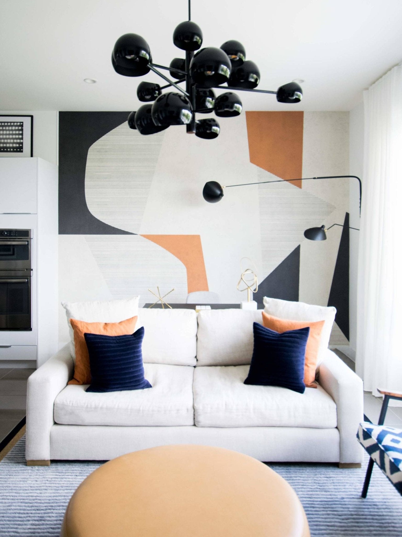 Äkta Serge Mouille Vägglampa – Designer Minimalistisk Sconce