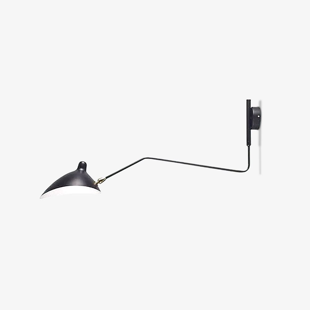 Äkta Serge Mouille Vägglampa – Designer Minimalistisk Sconce