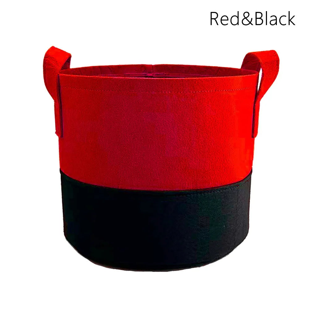 Carvallo Planteringstask 30×25 cm med handtag | 5 gallon | Andningsbar & Återanvändbar | För grönsaker, örter & balkongväxter