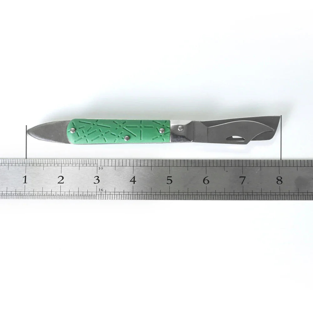 Carvallo Floracut Pro | 3-i-1 Fällkniv | För trädbeskärning & trädgårdsarbete | Rostfria blad