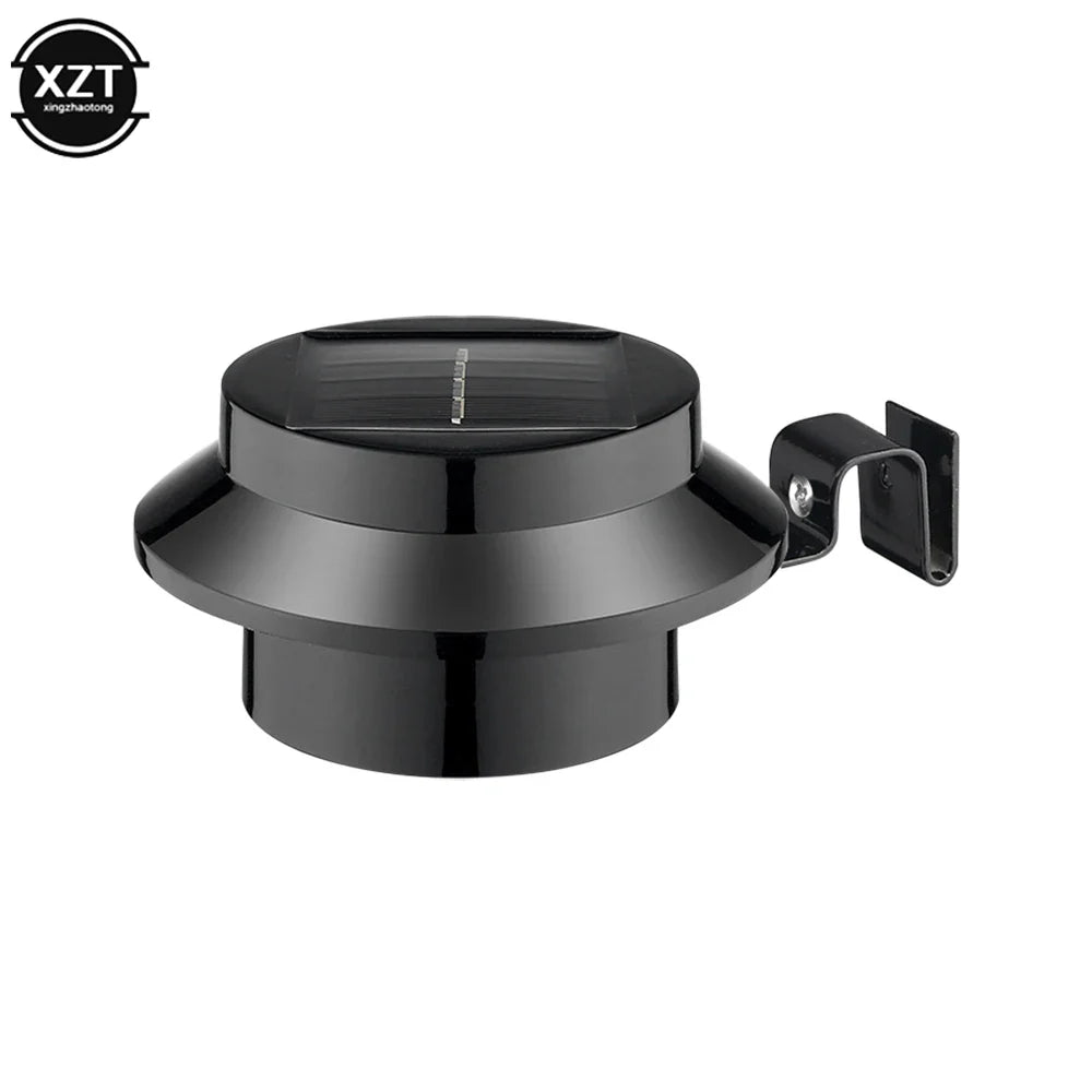 Carvallo Zaunleuchte Solvigo | Dubbel energikälla | Automatisk skymningssensor | Vattentät & Hållbar