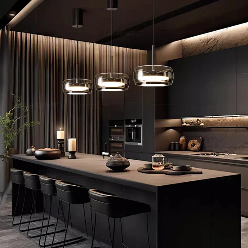 Aurelia Cirka | Ringformad LED-hänglampa för boende- och matområden i modern design