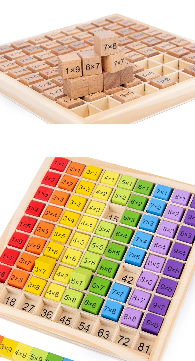 Math Master Board | Lär dig multiplikationstabeller på ett roligt och enkelt sätt