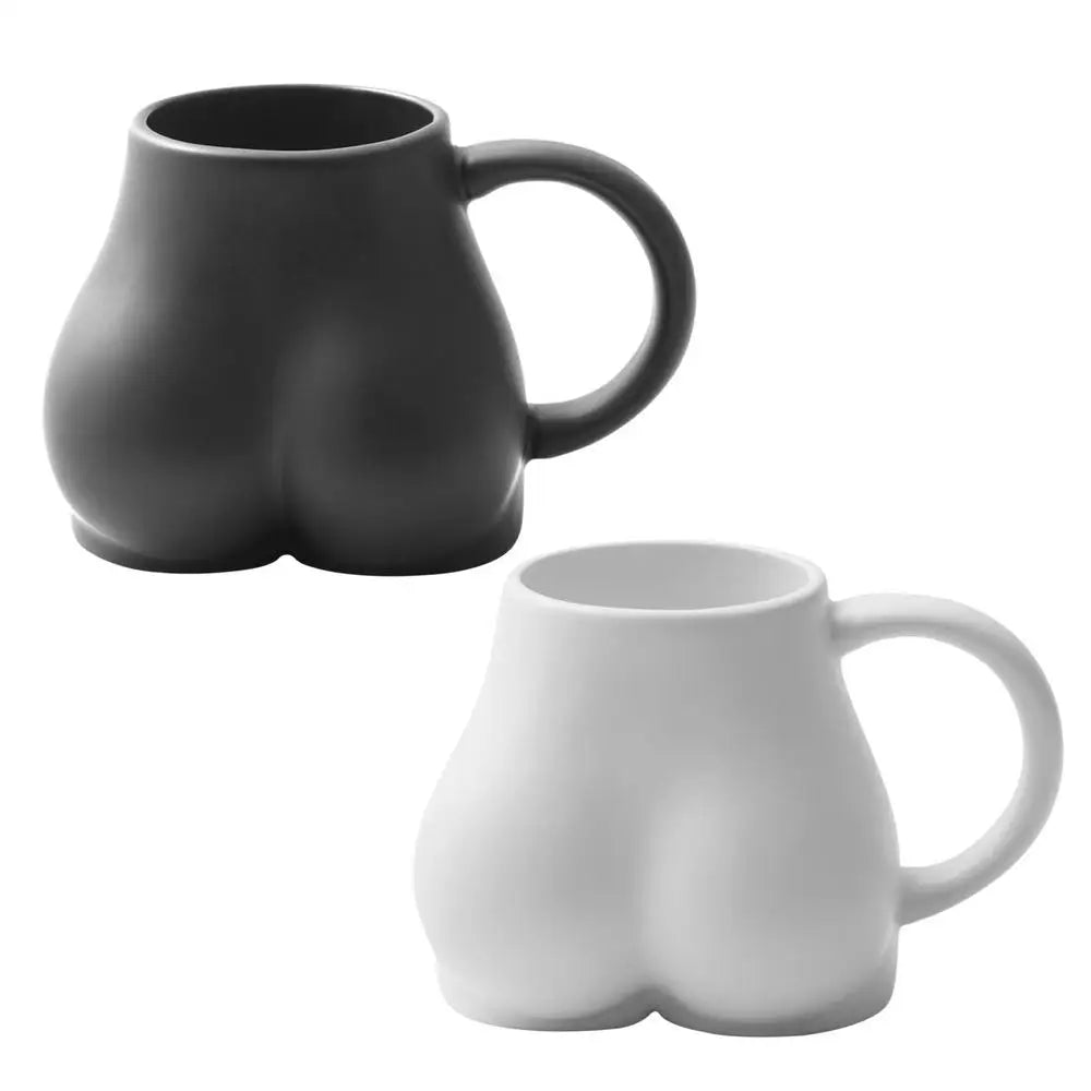Kaffe Mugg Med Kvinnliga Rundningar