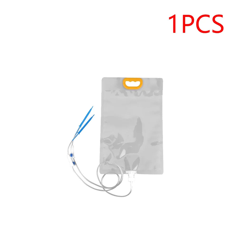 Carvallo AquaDrop Automatiskt bevattningssystem | 3.5L droppåse | Justerbar vattendurchflöde | För krukväxter & balkong