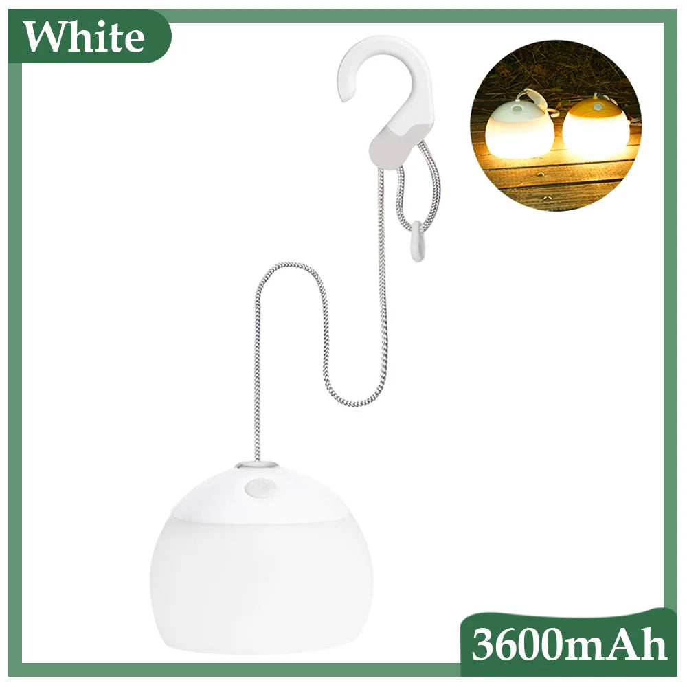 Carvallo WanderLicht Retro | USB-uppladdningsbar | 3600 mAh batteri | Upp till 12h ljusduration