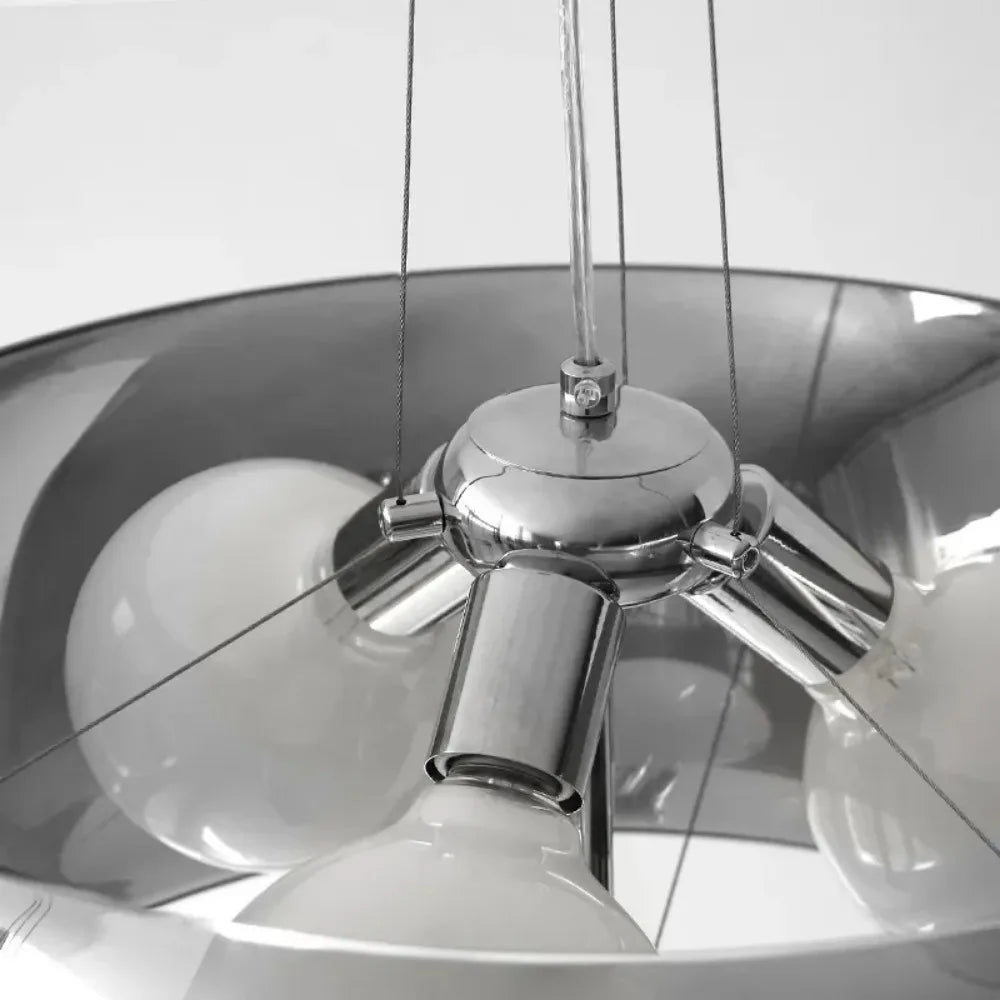 Aurion | Modern glas-LED-hänglampa för kök, vardagsrum och matsal