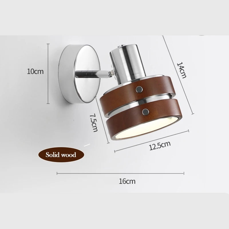 Fransk Stil Brun Mini Vägglampa