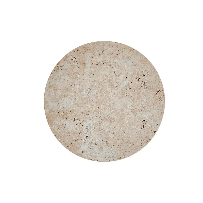 EarthyRadiance - Vägglampa av natursten med varm LED-belysning