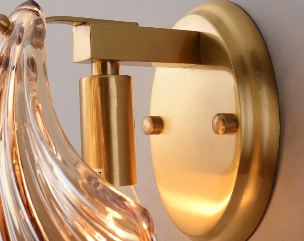 Elegant Shell Vägglampa – Kustinspirerad Sconce för Strandiga Vibes
