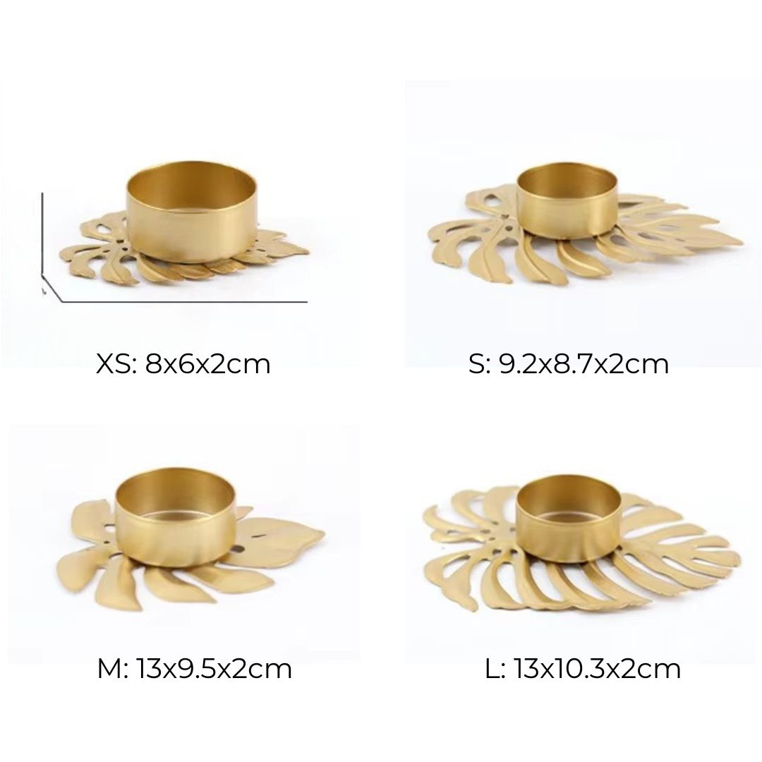 Carvallo | LeafHolder - Monstera-ljusstake