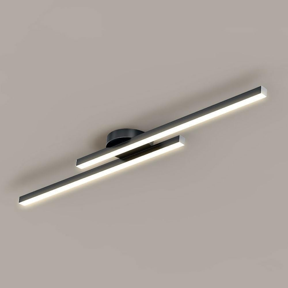 Aluminium LED Taklampa | Modern Minimalist Semi-Flush Mount för Vardagsrum Sovrum | Brick by Brick