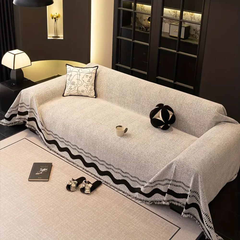 Sora Line Franje Sofföverdrag