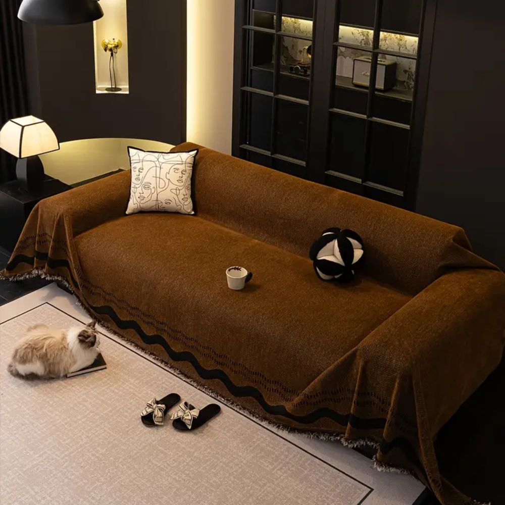 Sora Line Franje Sofföverdrag