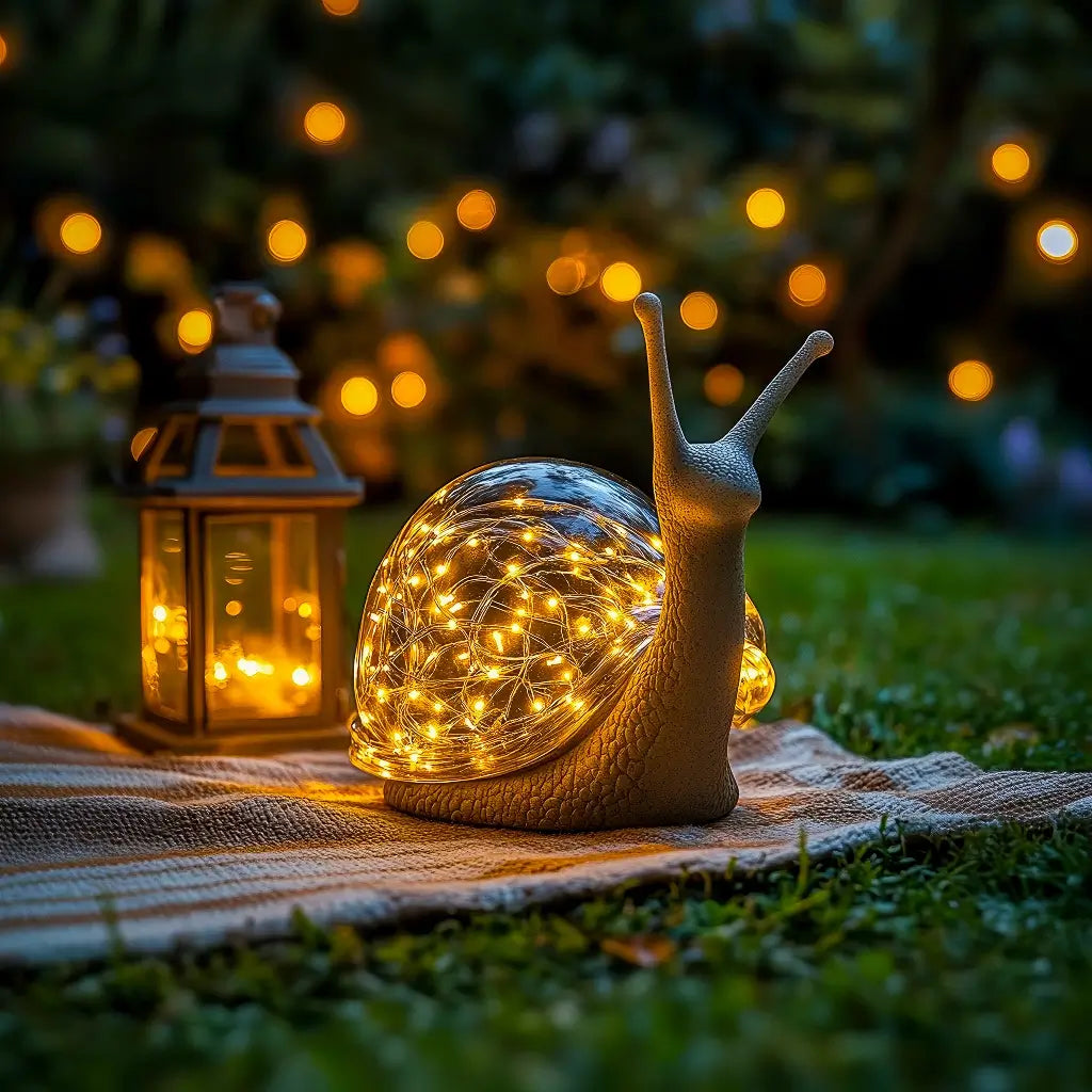 ShellGleam – Dubbel musselformad lampa med mjukt gyllene sken