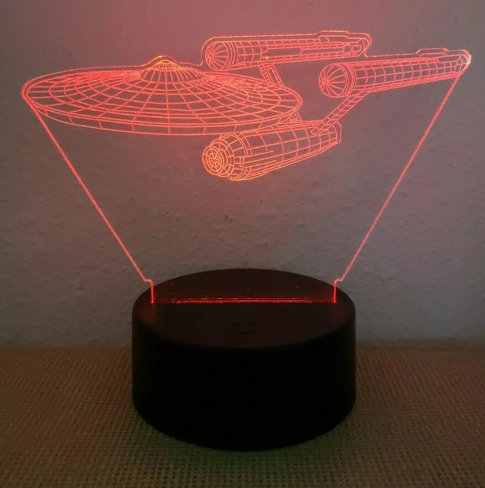 3D Optisk Illusionslampa