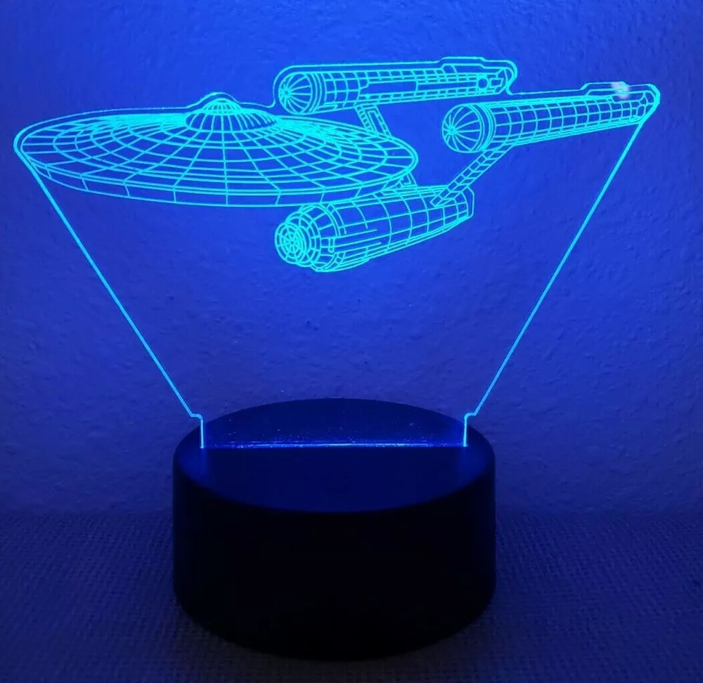 3D Optisk Illusionslampa