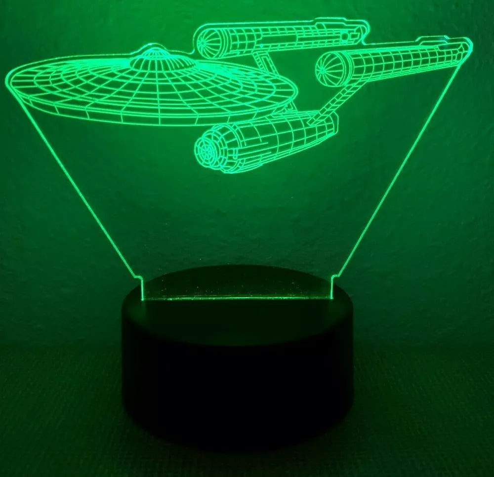 3D Optisk Illusionslampa