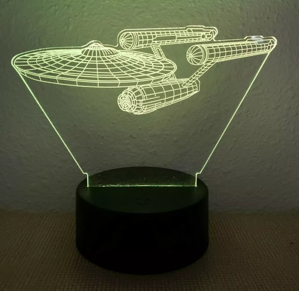 3D Optisk Illusionslampa