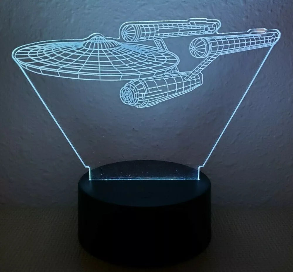 3D Optisk Illusionslampa