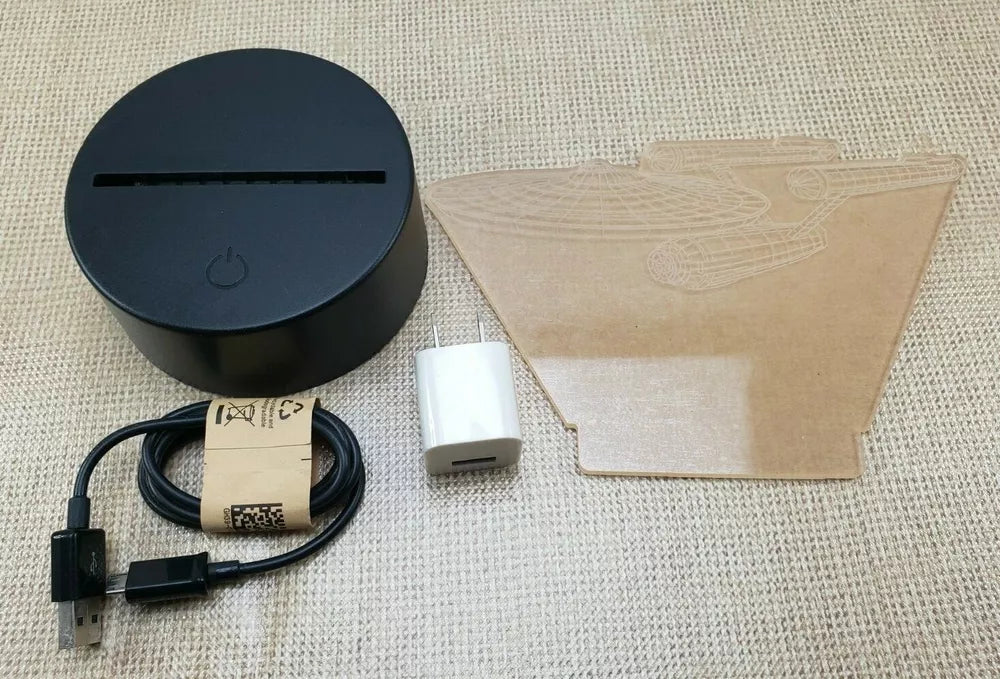 3D Optisk Illusionslampa