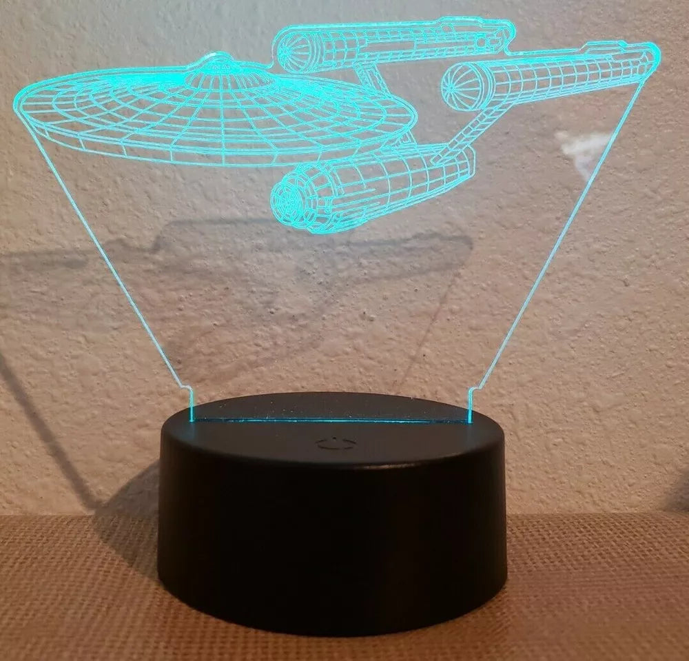 3D Optisk Illusionslampa