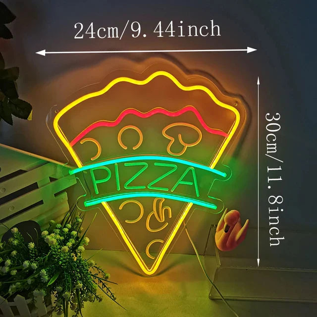 NeonTaco – LED Neonbord med Tacos Design | Stämningsfull Belysning