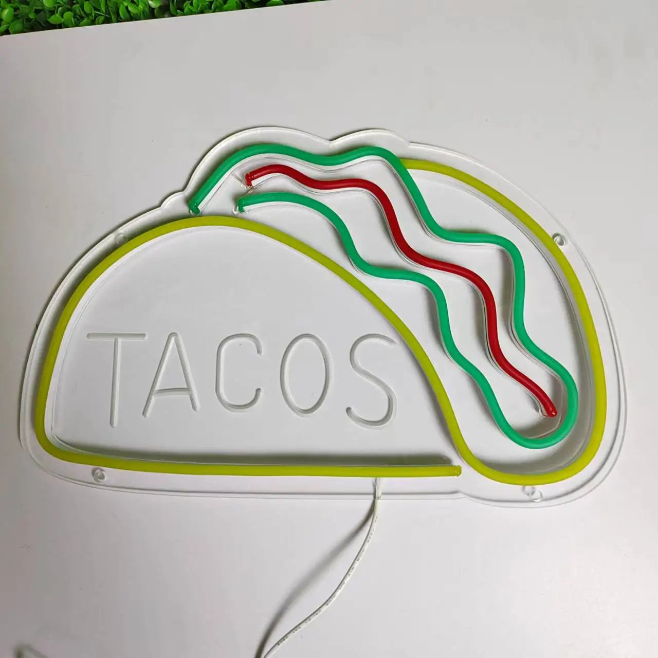 NeonTaco – LED Neonbord med Tacos Design | Stämningsfull Belysning