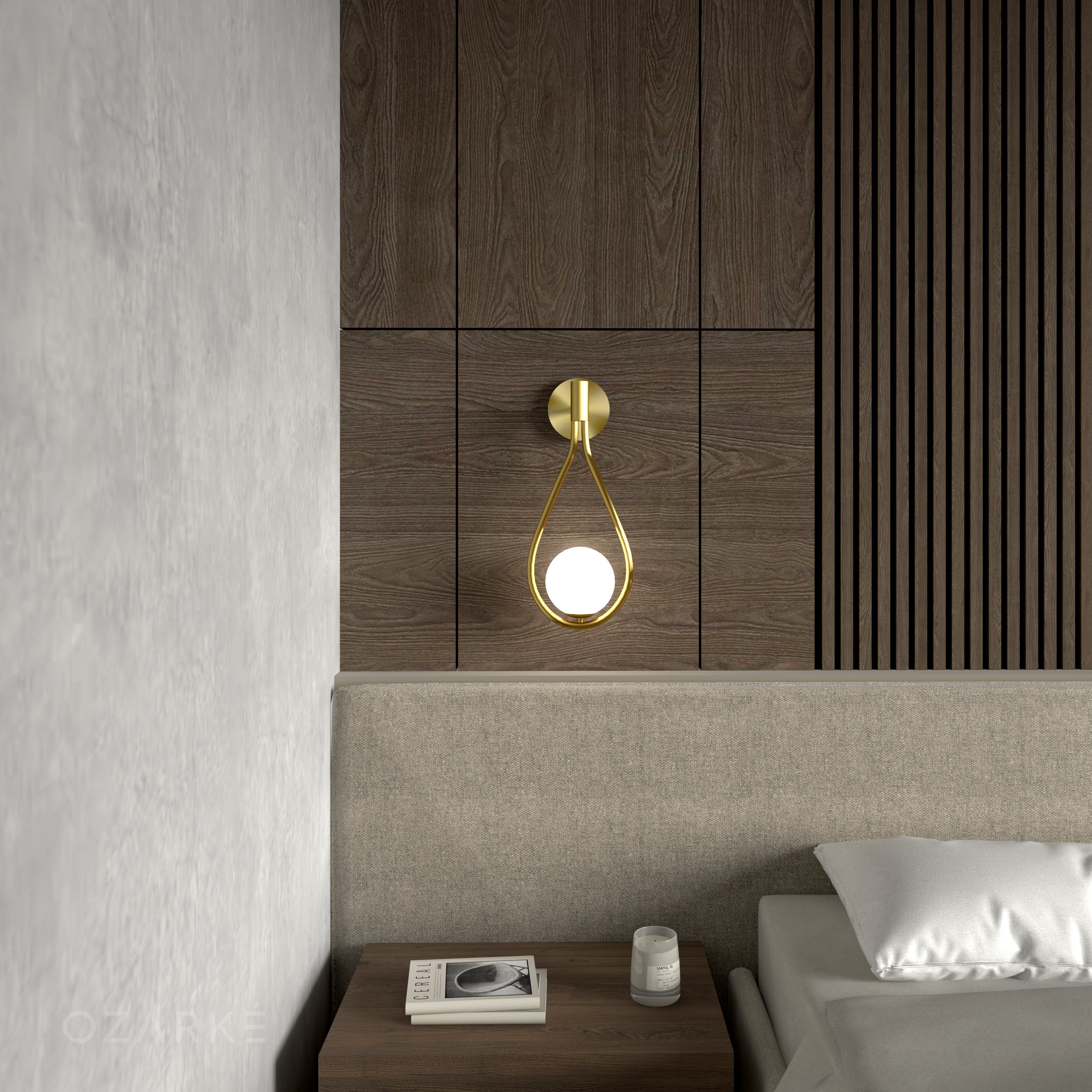 Tear Drop Vägglampa - Elegant Belysning med Modern Utstrålning