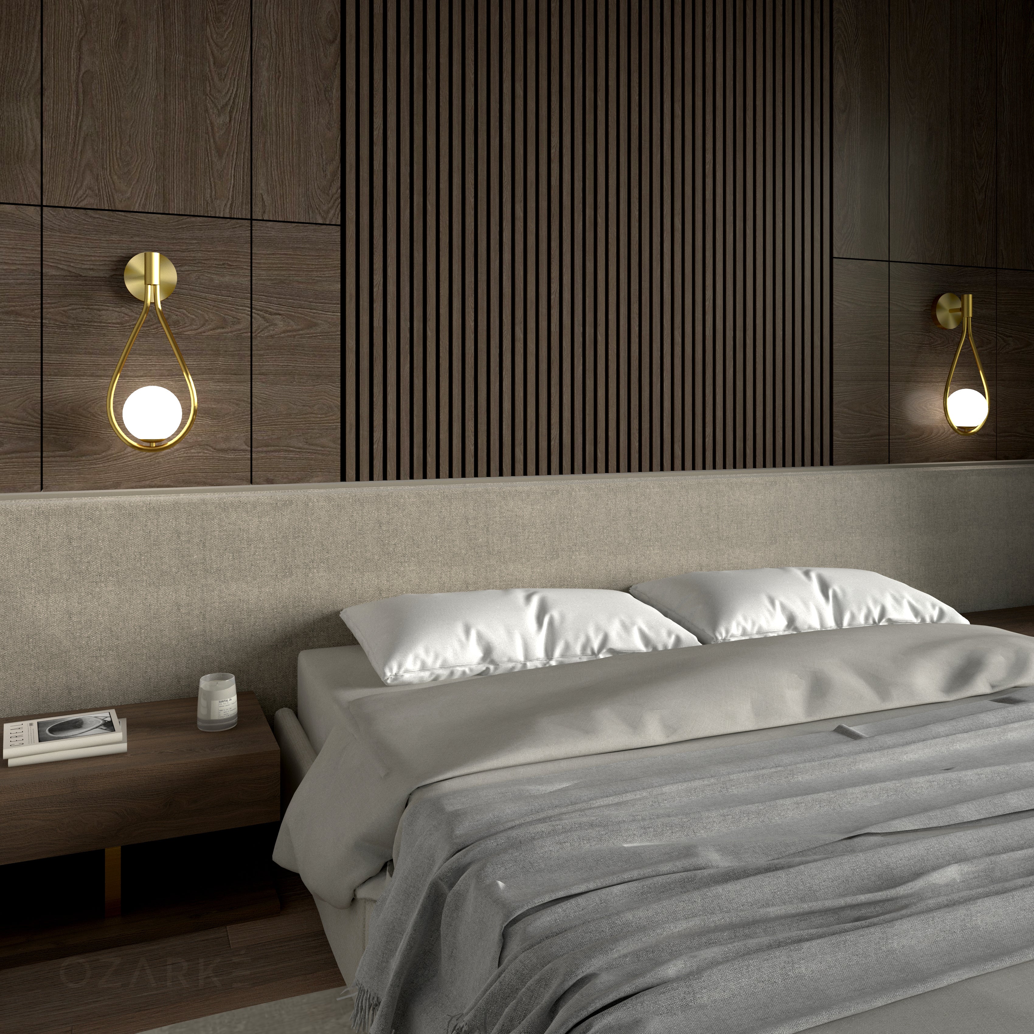 Tear Drop Vägglampa - Elegant Belysning med Modern Utstrålning