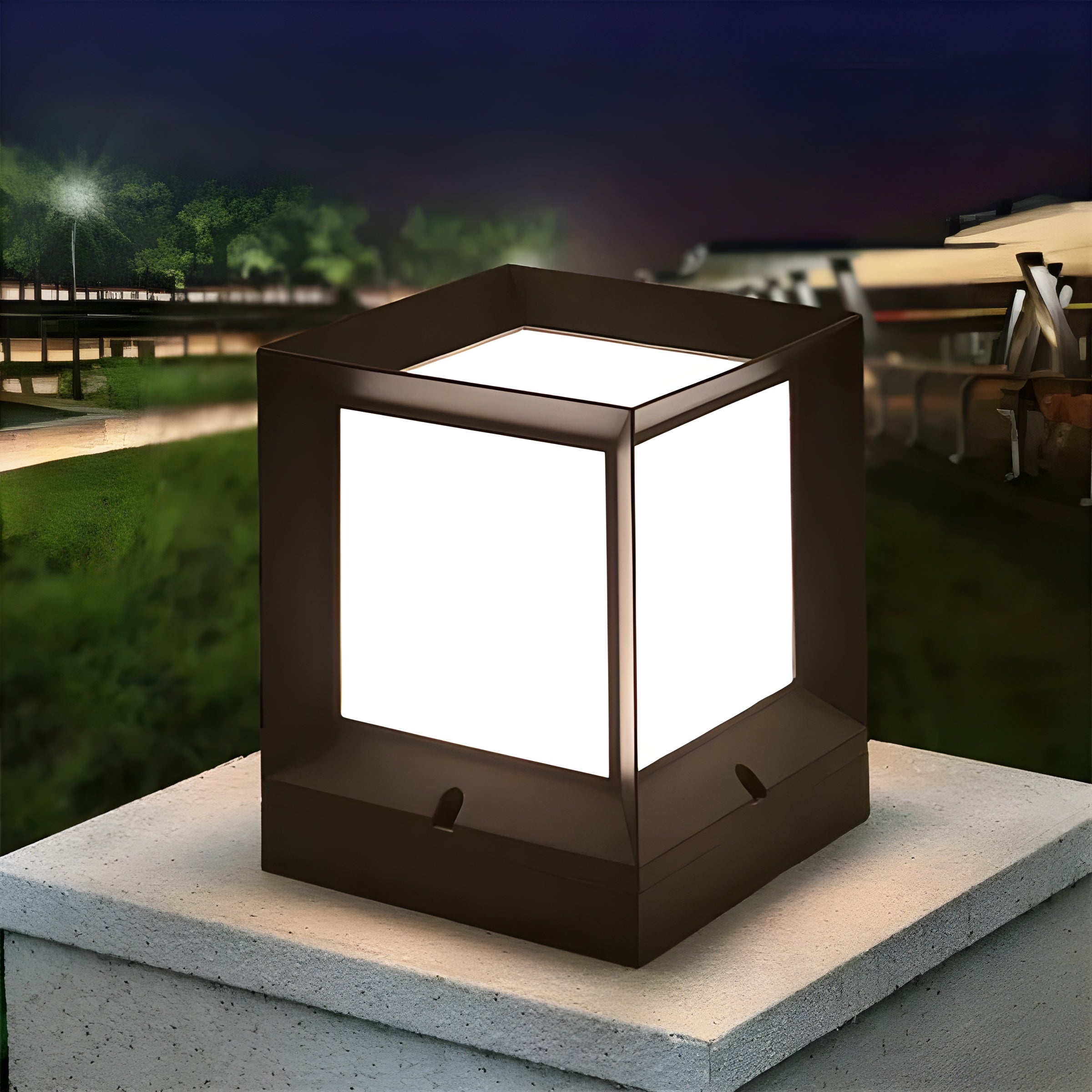 GroveGlow Light - Avslappnad LED-utomhuspelarlampa