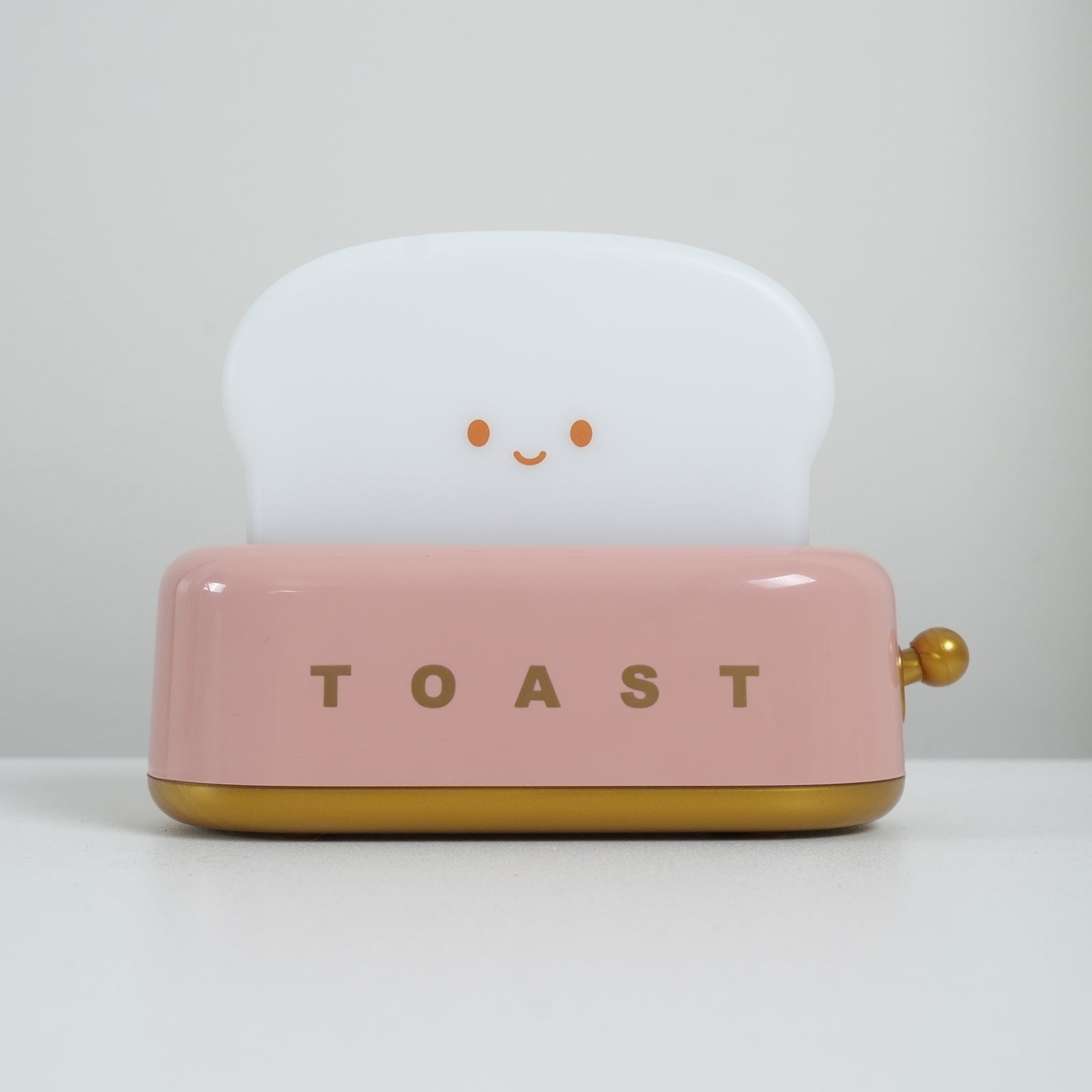 GlowToast Lampa – Bärbar Bröd-Toast Cartoon LED Nattlampa