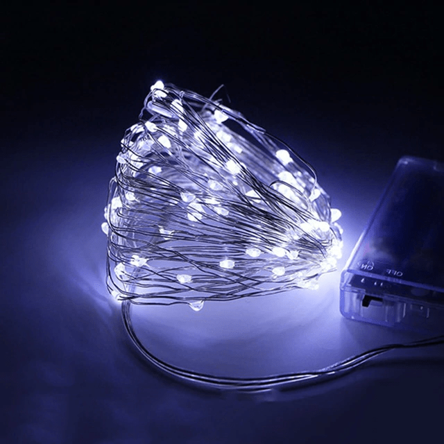 RoyaleGlow String Solar Lights Utomhus (Klar Kabel) 42M