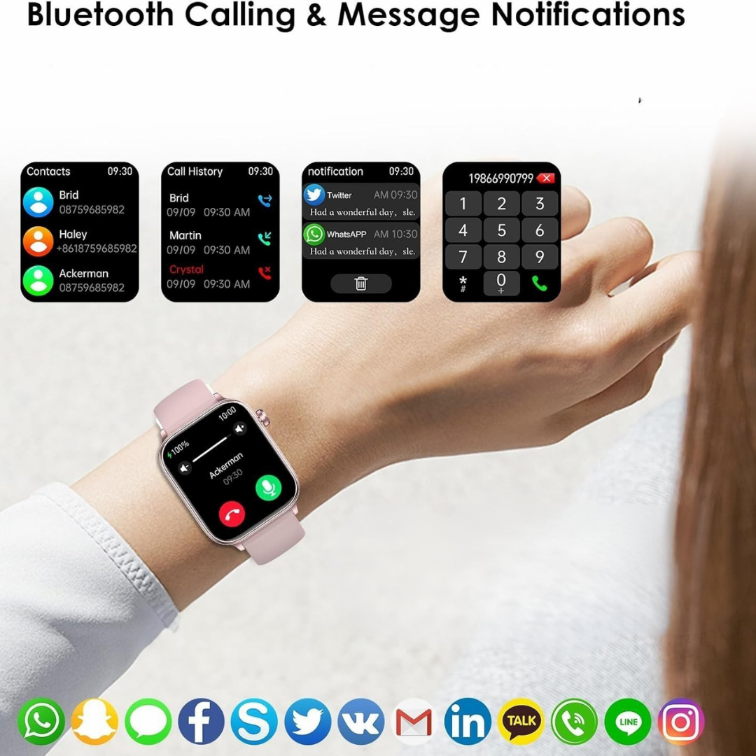 Smartwatch med EKG och dagliga användningsfunktioner