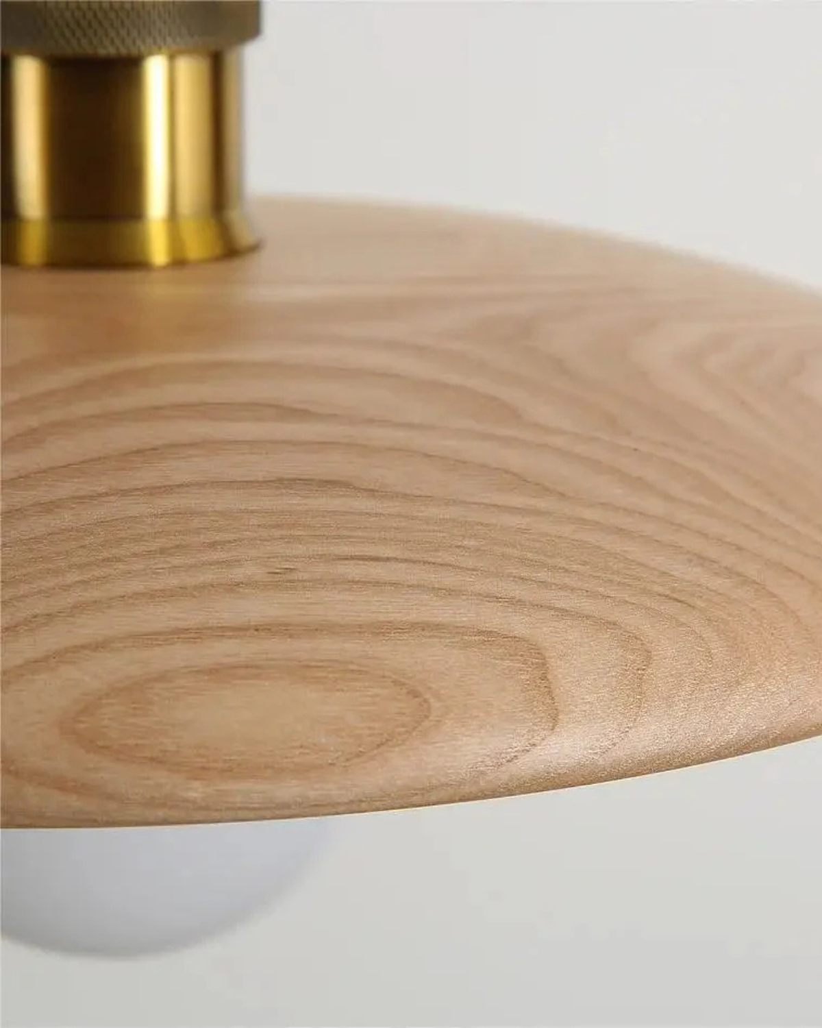 Takpendel | Smal Träskärm | Japandi Zen | Minimalistisk Design