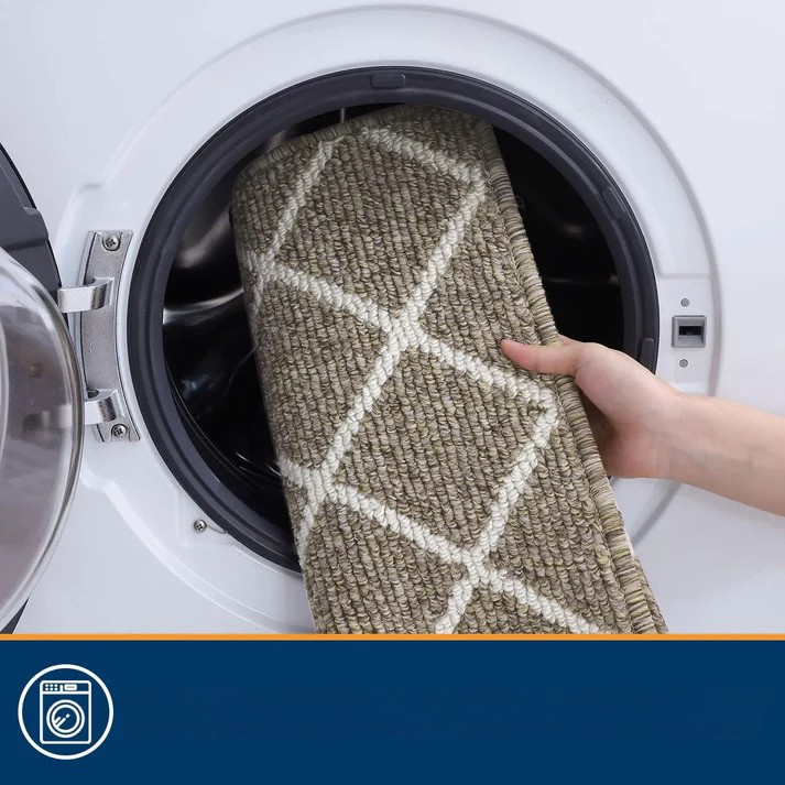 Randig entrématta - halkfri och smutsavvisande | Perfekt för inomhusbruk