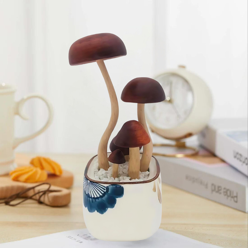 MushMingle – Tomtfulla svamparrangemangdekorer för inomhusutrymmen