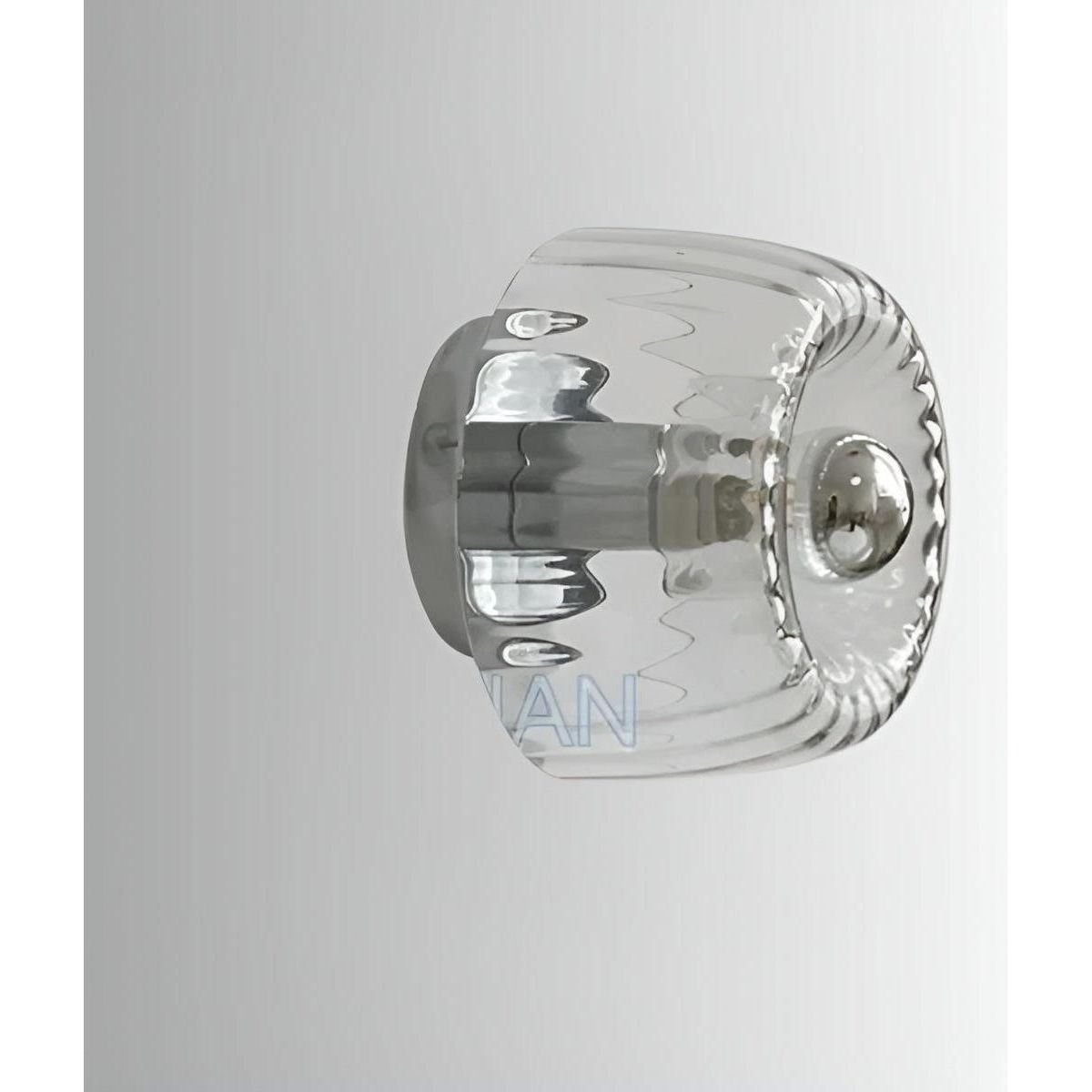 ScandiShine Light - Modern Skandinavisk Glas Vägglampa