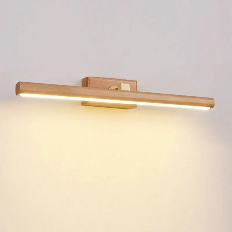 LumiMystic - Vägglampa av valnötsträ