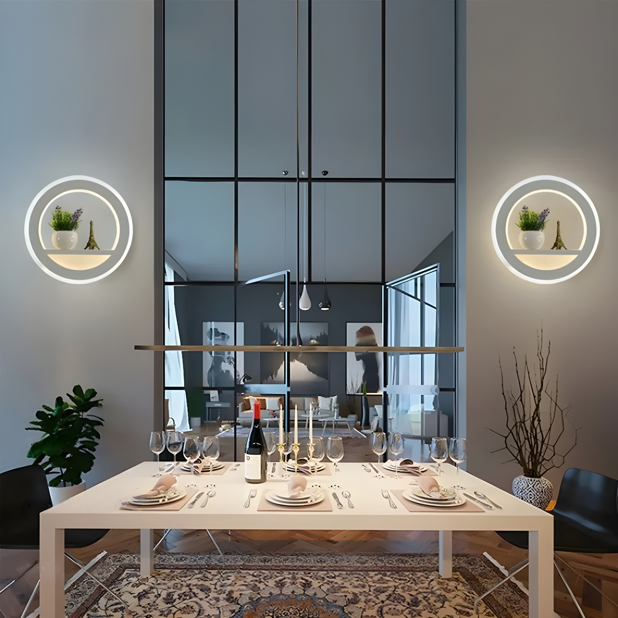 DimmableChic Light - Nordisk dimbar LED-vägglampa