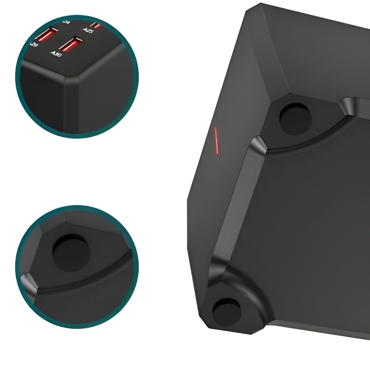 Multi-USB Laddstation – 30 portar | Snabb och samtidig laddning för flera enheter