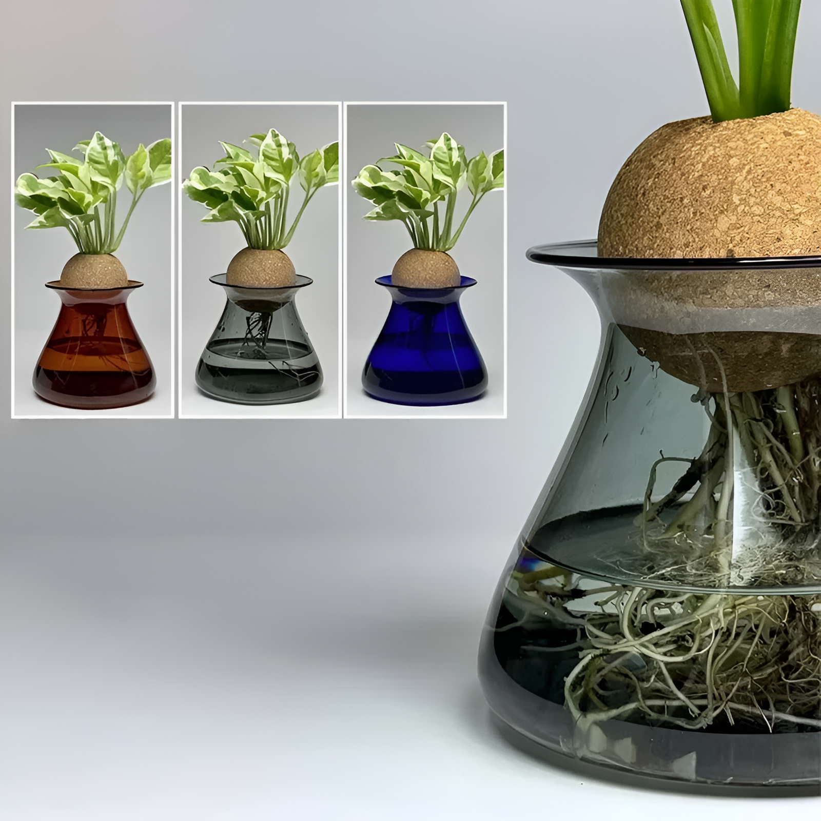 GlacierBloom Vas - Skandinavisk Glas Bordsvas