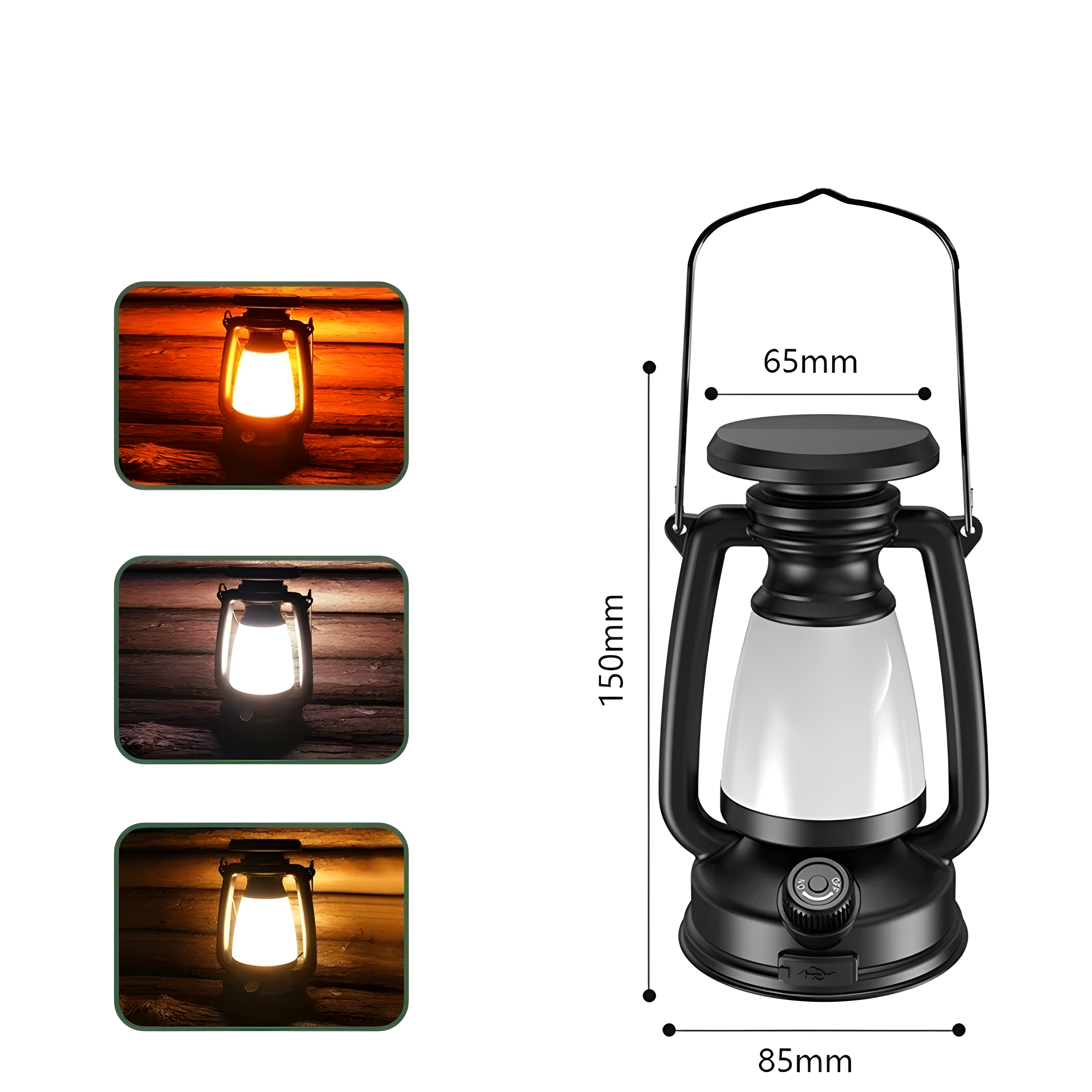 TrailBlazer Light - 3 Läge belysning USB uppladdningsbar campinglampa