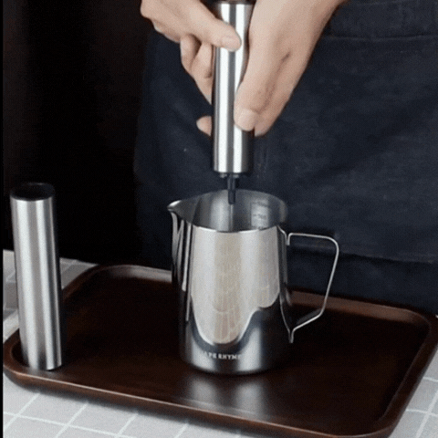 Royallure USB uppladdningsbar mjölkskummare Handhållen kaffeskummare och dryckesblandare